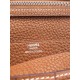 Replica Perfette BorsaPortafoglio Hermes Bearn Portafoglio In pelle marrone