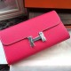 Replica Alta gamma Portafoglio Hermes Costanza a lungo in cuoio rosso Epsom Imitazioni Replica perfette Alta gamma Portafoglio Hermes Costanza a lungo in cuoio rosso Epsom