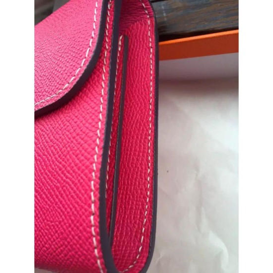 Replica Alta gamma Portafoglio Hermes Costanza a lungo in cuoio rosso Epsom Imitazioni Replica perfette Alta gamma Portafoglio Hermes Costanza a lungo in cuoio rosso Epsom