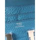 Replica Portafoglio Hermes Costanza a lungo in Jean pelle blu Imitazioni Replica perfette Portafoglio Hermes Costanza a lungo in Jean pelle blu