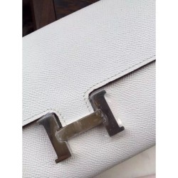 Replica Borsa Portafoglio Hermes Costanza a lungo in pelle bianca Epsom Imitazioni Replica Perfette BorsaPortafoglio Hermes Costanza a lungo in pelle bianca Epsom