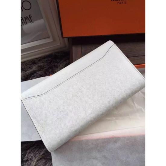 Replica Borsa Portafoglio Hermes Costanza a lungo in pelle bianca Epsom Imitazioni Replica Perfette BorsaPortafoglio Hermes Costanza a lungo in pelle bianca Epsom