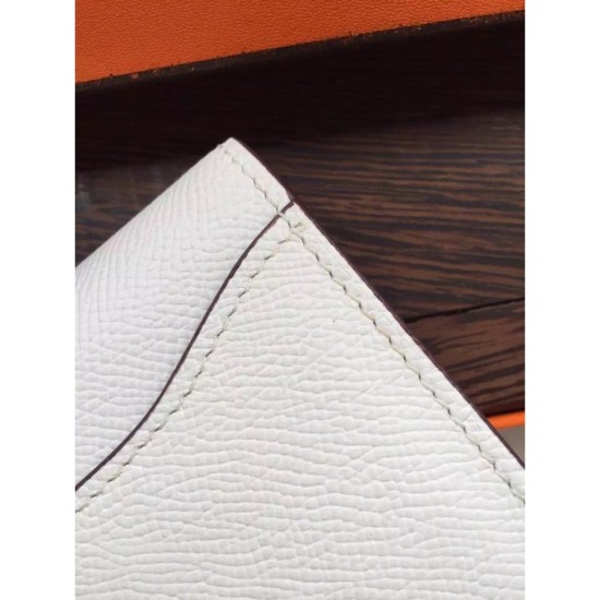 Replica Borsa Portafoglio Hermes Costanza a lungo in pelle bianca Epsom Imitazioni Replica Perfette BorsaPortafoglio Hermes Costanza a lungo in pelle bianca Epsom