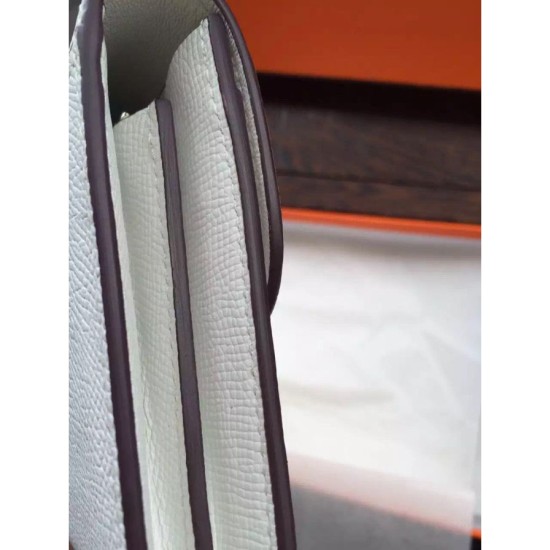 Replica Borsa Portafoglio Hermes Costanza a lungo in pelle bianca Epsom Imitazioni Replica Perfette BorsaPortafoglio Hermes Costanza a lungo in pelle bianca Epsom