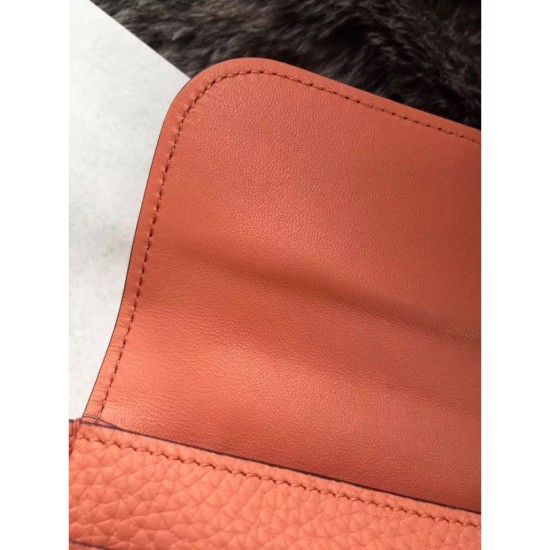 Replica Borsa Portafoglio Hermes Costanza a lungo in pelle Crevette Imitazioni Replica Perfette BorsaPortafoglio Hermes Costanza a lungo in pelle Crevette