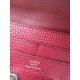 Replica perfette di alta qualit&agrave; Portafoglio Hermes Costanza a lungo in pelle fucsia
