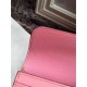 Replica perfette Pari Portafoglio Hermes Costanza a lungo in pelle rosa Epsom