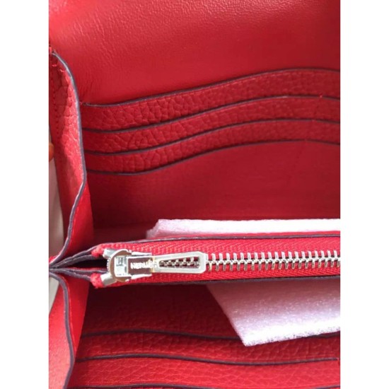 Replica Dettagli perfetti Portafoglio Hermes Costanza a lungo in pelle Vermillion Imitazioni Replica perfette Dettagli perfetti Portafoglio Hermes Costanza a lungo in pelle Vermillion