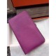 Replica perfette Portafoglio Hermes Dogon  in pelle Cyclamen