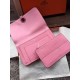 Replica Pari di alta qualità Portafoglio Hermes Dogon in pelle rosa Imitazioni Replica perfette Pari di alta qualità Portafoglio Hermes Dogon in pelle rosa