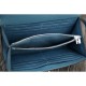 Replica perfette Portafoglio Hermes Kelly Longue in pelle Jean Blu Clemence