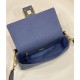 Borsa media Fendi Baguette Jacquard FF in tessuto 8BR600 Blu Replica Replica Perfette Borsa media Fendi Baguette Jacquard FF in tessuto 8BR600 Blu imitazioni