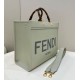 Replica Perfette  Perfetta tote media Fendi Sunshine verde chiaro imitazioni