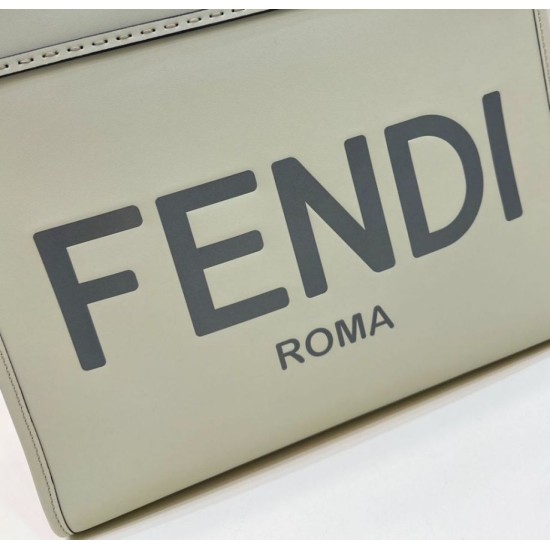 Replica Perfette  Perfetta tote media Fendi Sunshine verde chiaro imitazioni