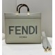 Replica Perfette  Perfetta tote media Fendi Sunshine verde chiaro imitazioni
