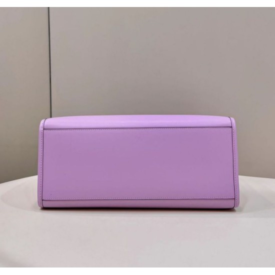 Replica Perfette Borsa tote media Fendi Sunshine viola imitazioni