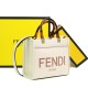 Borse Replica Alta Qualità tote shopper piccola Fendi Sunshine Bianca qualità specchio Replica Perfette Borse Alta Qualità tote shopper piccola Fendi Sunshine Bianca imitazioni