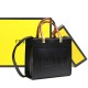 Borsa tote Fendi Sunshine piccola shopper nera Replica Replica Perfette Borsa tote Fendi Sunshine piccola shopper nera imitazioni