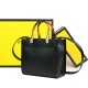Borsa tote Fendi Sunshine piccola shopper nera Replica Replica Perfette Borsa tote Fendi Sunshine piccola shopper nera imitazioni