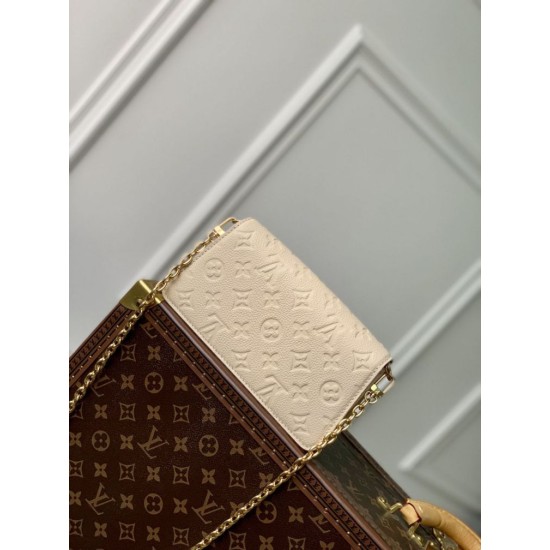 Replica Portafoglio Louis Vuitton con catena Métis M82836 Cream imitazioni Miglior Prezzo Portafoglio Louis Vuitton con catena Métis M82836 Cream Replica