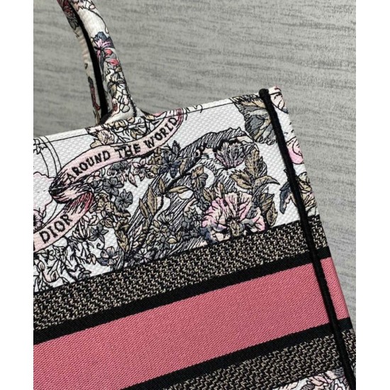 Dior Borse Replica tote media Dior Book Borse rosa a tema Butterfly Around The World Dior Borse Replica tote media Dior Book Borse rosa a tema Butterfly Around The World