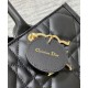 Christian Dior Borsa tote media Dior Book Nera Motivo Macrocannage Replica Replica Perfette Christian Dior Borsa tote media Dior Book Nera Motivo Macrocannage imitazioni