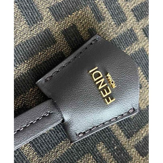 Replica Borsa media Fendi Origami 8BH414 Caffè scuro imitazioni Miglior Prezzo Borsa media Fendi Origami 8BH414 Caffè scuro Replica