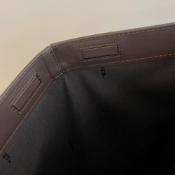 Replica Borsa grande Fendi Origami 8BH415 Caffè scuro imitazioni Miglior Prezzo Borsa grande Fendi Origami 8BH415 Caffè scuro Replica