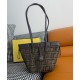 Replica Mini borsa Fendi Origami 8BS083 Caffè scuro imitazioni Miglior Prezzo Mini borsa Fendi Origami 8BS083 Caffè scuro Replica