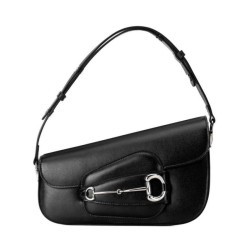 Borsa a tracolla Gucci Horsebit 1955 764155 Nera