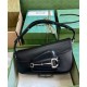 Replica Perfetta a tracolla Gucci Horsebit 1955 764155 Nera qualità specchio Replica Perfette Perfetta a tracolla Gucci Horsebit 1955 764155 Nera imitazioni