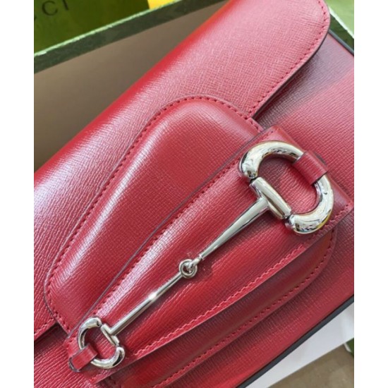 Borsa a tracolla Gucci Horsebit 1955 764155 Rossa Replica Replica Perfette Borsa a tracolla Gucci Horsebit 1955 764155 Rossa imitazioni