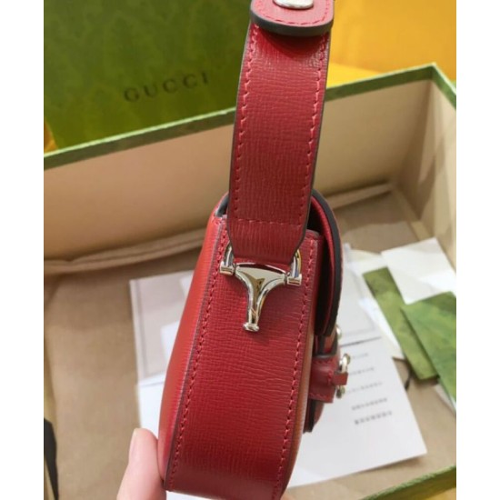 Borsa a tracolla Gucci Horsebit 1955 764155 Rossa Replica Replica Perfette Borsa a tracolla Gucci Horsebit 1955 764155 Rossa imitazioni
