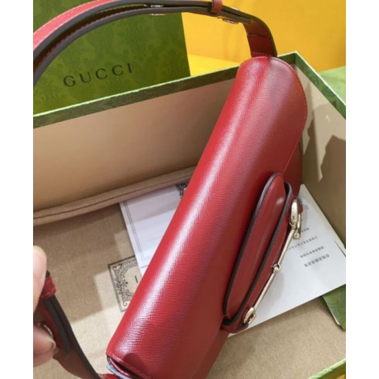 Borsa a tracolla Gucci Horsebit 1955 764155 Rossa Replica Replica Perfette Borsa a tracolla Gucci Horsebit 1955 764155 Rossa imitazioni