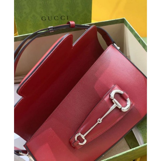 Borsa a tracolla Gucci Horsebit 1955 764155 Rossa Replica Replica Perfette Borsa a tracolla Gucci Horsebit 1955 764155 Rossa imitazioni