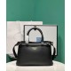 Borsa tote piccola Prada con cintura 1BA418 nera Replica Replica Perfette Borsa tote piccola Prada con cintura 1BA418 nera imitazioni