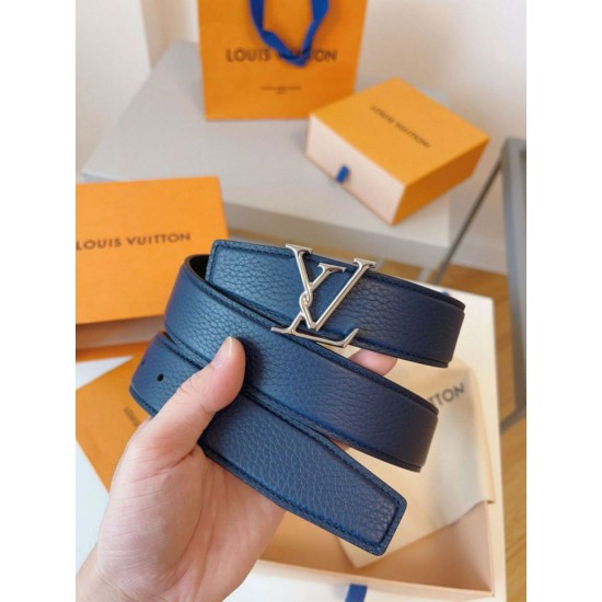 Alta gamma replica Cintura reversibile Louis Vuitton Louis Vuitton Attract 35 mm M0678V nera qualità specchio Replica Perfette Alta gamma Cintura reversibile Louis Vuitton Louis Vuitton Attract 35 mm M0678V nera imitazioni