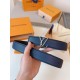 Alta gamma replica Cintura reversibile Louis Vuitton Louis Vuitton Attract 35 mm M0678V nera qualità specchio Replica Perfette Alta gamma Cintura reversibile Louis Vuitton Louis Vuitton Attract 35 mm M0678V nera imitazioni