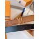 Pari replica Cintura reversibile Louis Vuitton Louis Vuitton Attract 35 mm M8228V Marrone qualità specchio Replica Perfette Pari Cintura reversibile Louis Vuitton Louis Vuitton Attract 35 mm M8228V Marrone imitazioni