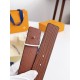 Cintura reversibile Louis Vuitton LV iniziali Epi 40 mm M8271U Marrone Replica Replica Perfette Cintura reversibile Louis Vuitton LV iniziali Epi 40 mm M8271U Marrone imitazioni