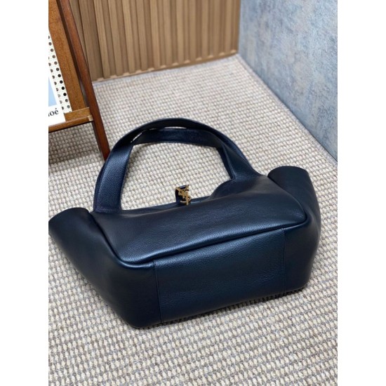 Replica Borsa YSL Saint Laurent Bea Tote EAST/West Nera imitazioni Miglior Prezzo Borsa YSL Saint Laurent Bea Tote EAST/West Nera Replica