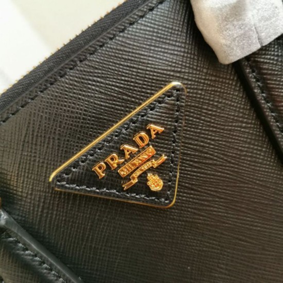Borsa Prada Mini Galleria Saffiano Nera Replica Replica Perfette Borsa Prada Mini Galleria Saffiano Nera imitazioni