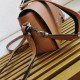 Borsa a tracolla Prada con patta granulata marrone Replica Replica Perfette Borsa a tracolla Prada con patta granulata marrone imitazioni