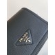Imitazione Borsa a tracolla Prada con patta nera granulata Replica Replica Perfette Imitazione Borsa a tracolla Prada con patta nera granulata imitazioni