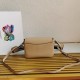 Borsa a tracolla Prada con patta granulata sabbia Replica Replica Perfette Borsa a tracolla Prada con patta granulata sabbia imitazioni
