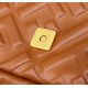 Borsa media Fendi Baguette Borsa Fendi con motivo FF Marrone Replica Replica Perfette Borsa media Fendi Baguette Borsa Fendi con motivo FF Marrone imitazioni