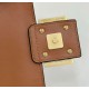 Borsa media Fendi Baguette Borsa Fendi con motivo FF Marrone Replica Replica Perfette Borsa media Fendi Baguette Borsa Fendi con motivo FF Marrone imitazioni