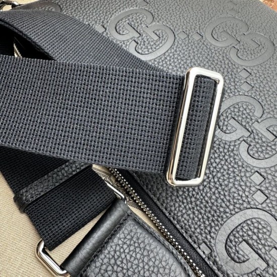 Imitazione Borsa Replica a tracolla media Gucci Jumbo GG 696009 Nera qualità specchio Replica Perfette Imitazione Borsa 1:1 a tracolla media Gucci Jumbo GG 696009 Nera imitazioni