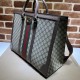 Borsa tote grande da uomo Gucci Ophidia 724665 Marrone Replica Replica Perfette Borsa tote grande da uomo Gucci Ophidia 724665 Marrone imitazioni
