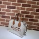 Dettagli perfetti Borsa tote mini Gucci con stampa Gucci 772144 Marrone Replica Replica Perfette Dettagli perfetti Borsa tote mini Gucci con stampa Gucci 772144 Marrone imitazioni
